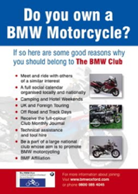BMW Club Poster 2011 200
