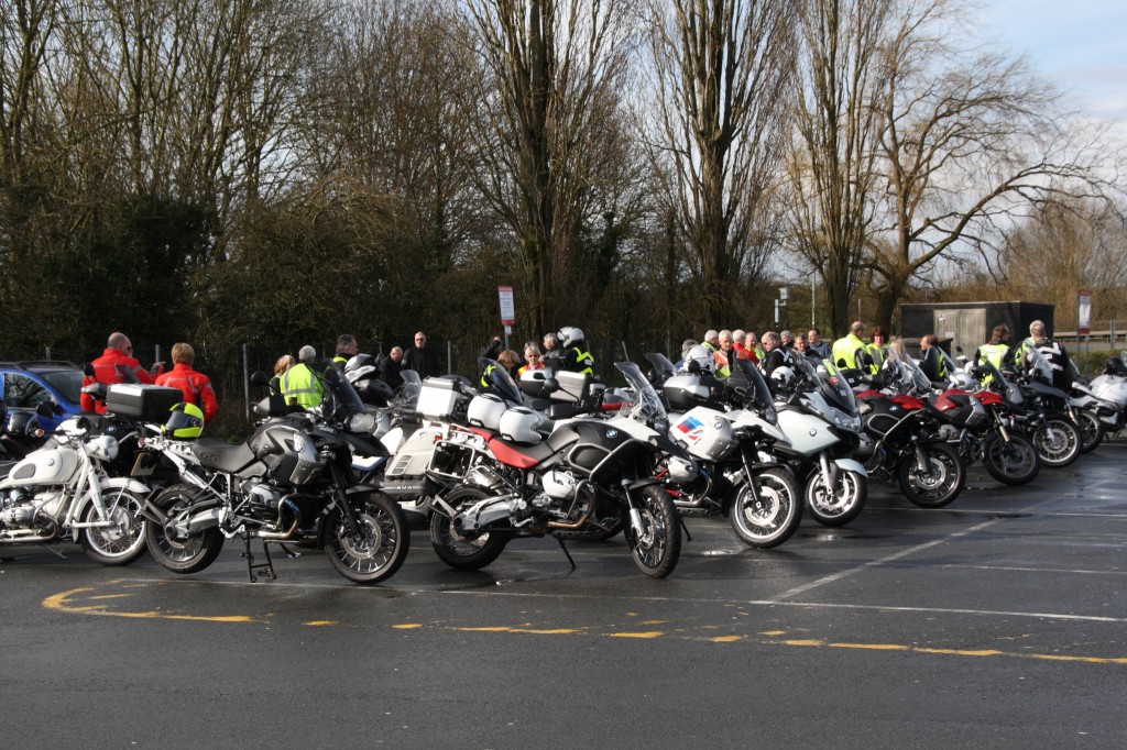 Some of the 24 bikes at the Peartree services
