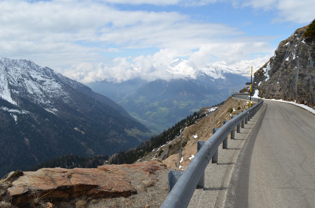 Pass between Innsbruck and Merano