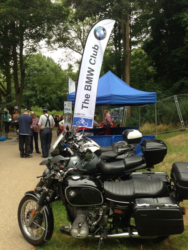 BMW Club Oxford Section at Calne Bike Show