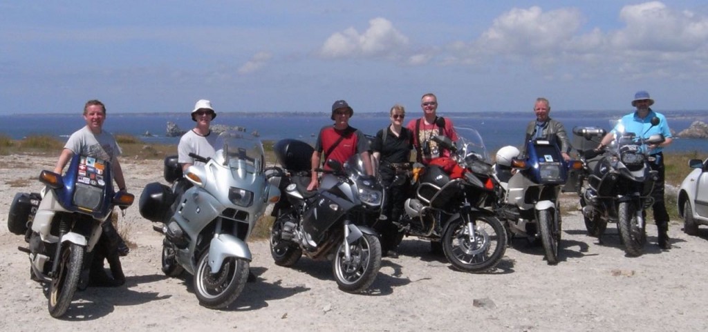 Geoff Steele in Brittany with K100RS 8V